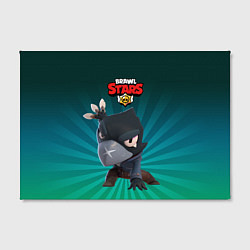 Холст прямоугольный Brawl Stars Crow, цвет: 3D-принт — фото 2