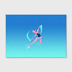 Холст прямоугольный Фигурное катание, цвет: 3D-принт — фото 2