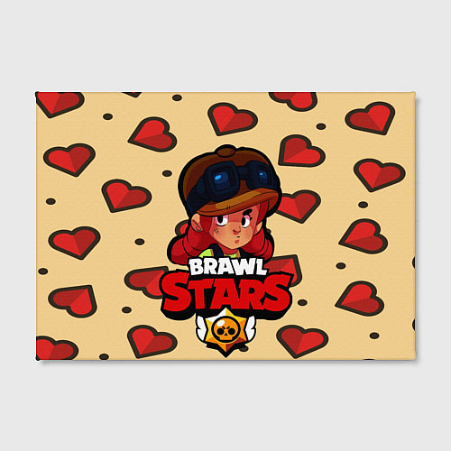 Картина прямоугольная Brawl Stars - Jessie / 3D-принт – фото 2