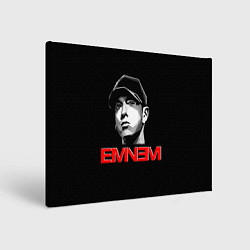 Холст прямоугольный Eminem, цвет: 3D-принт