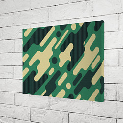 Холст прямоугольный Военный камуфляж, цвет: 3D-принт — фото 2