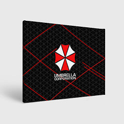 Холст прямоугольный UMBRELLA CORP, цвет: 3D-принт