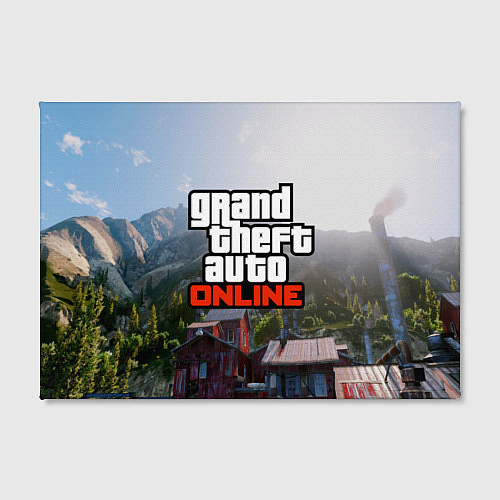 Картина прямоугольная GTA Online / 3D-принт – фото 2