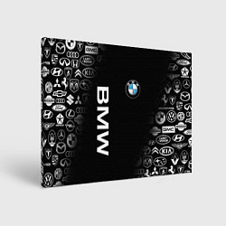 Холст прямоугольный BMW, цвет: 3D-принт