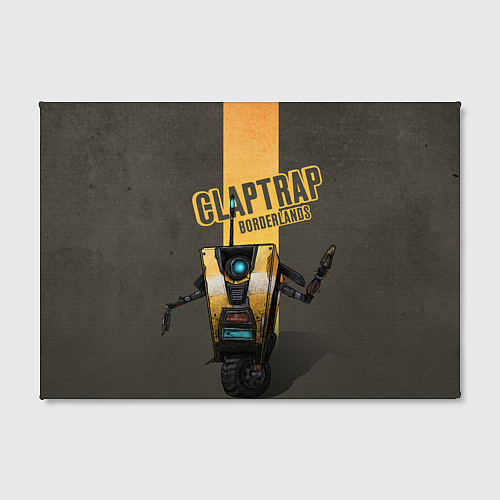 Картина прямоугольная Claptrap / 3D-принт – фото 2