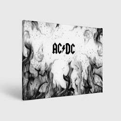 Холст прямоугольный ACDC, цвет: 3D-принт