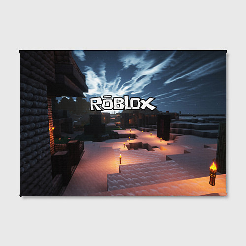 Картина прямоугольная ROBLOX / 3D-принт – фото 2