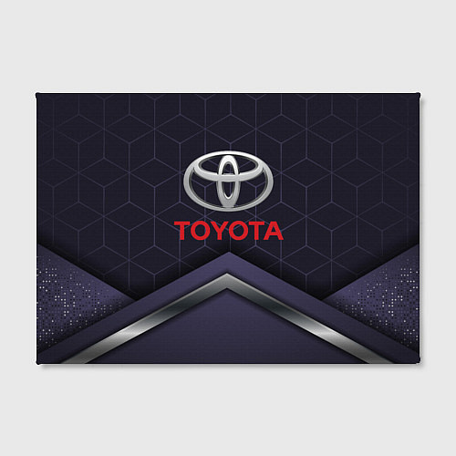 Картина прямоугольная TOYOTA / 3D-принт – фото 2