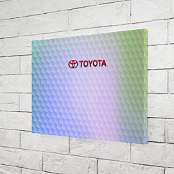 Холст прямоугольный TOYOTA, цвет: 3D-принт — фото 2