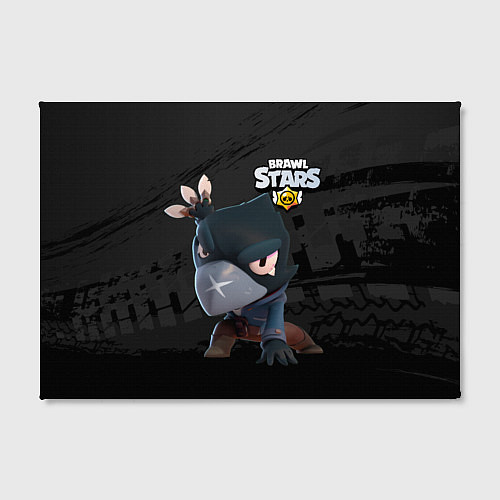 Картина прямоугольная Brawl Stars Crow Ворон / 3D-принт – фото 2