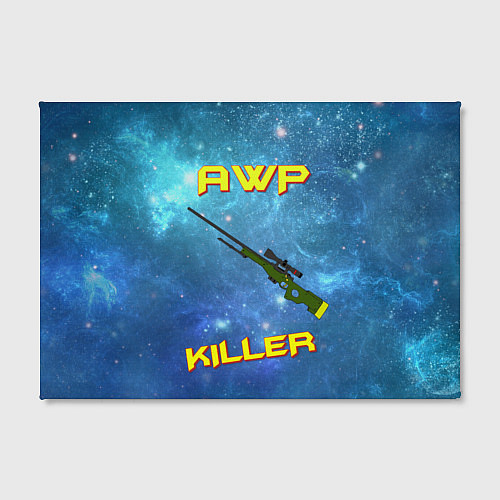 Картина прямоугольная AWP killer / 3D-принт – фото 2