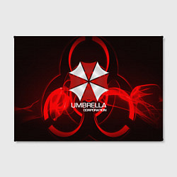 Холст прямоугольный Umbrella Corp, цвет: 3D-принт — фото 2