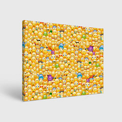 Картина прямоугольная Смайлики Emoji