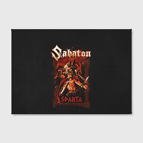 Картина прямоугольная Sabaton - Sparta / 3D-принт – фото 2