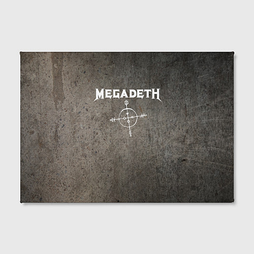 Картина прямоугольная Megadeth / 3D-принт – фото 2