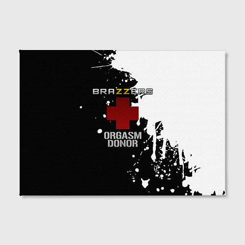 Картина прямоугольная Brazzers orgasm donor / 3D-принт – фото 2
