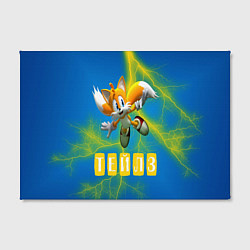Холст прямоугольный Sonic - Майлз Тейлз, цвет: 3D-принт — фото 2