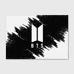 Холст прямоугольный BTS, цвет: 3D-принт — фото 2