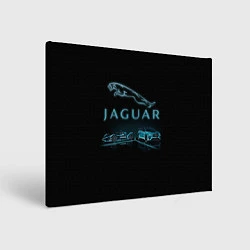 Холст прямоугольный Jaguar, цвет: 3D-принт