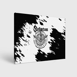 Холст прямоугольный Sabaton, цвет: 3D-принт
