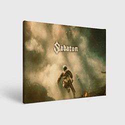 Холст прямоугольный Sabaton, цвет: 3D-принт
