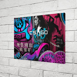 Холст прямоугольный CS GO - Fever Dream, цвет: 3D-принт — фото 2