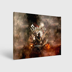 Холст прямоугольный Sabaton, цвет: 3D-принт