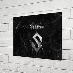 Холст прямоугольный SABATON, цвет: 3D-принт — фото 2