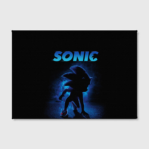 Картина прямоугольная Sonic in shadow / 3D-принт – фото 2
