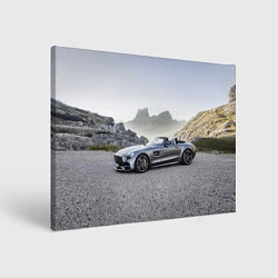 Картина прямоугольная Mercedes V8 Biturbo