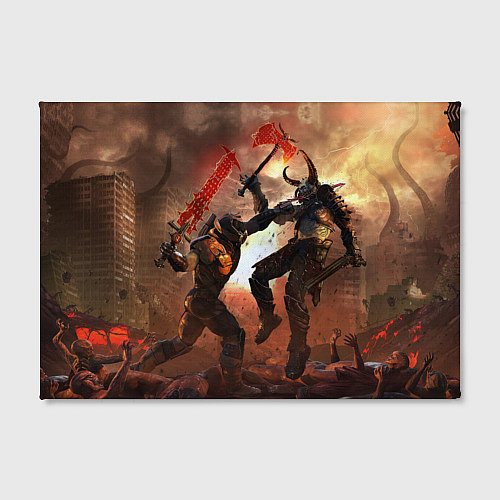 Картина прямоугольная Doom Eternal / 3D-принт – фото 2