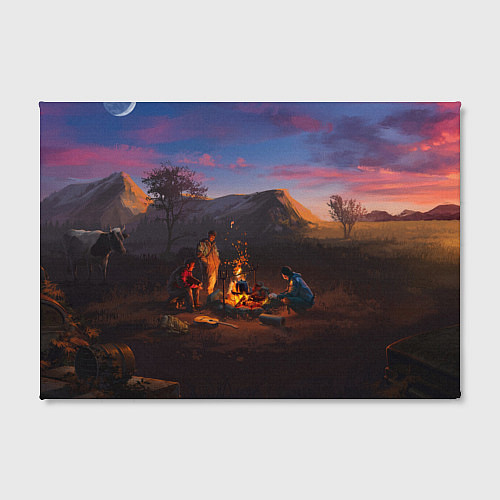 Картина прямоугольная ATOM RPG Z / 3D-принт – фото 2