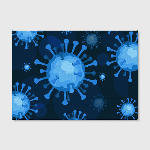 Картина прямоугольная Сorona virus infection / 3D-принт – фото 2