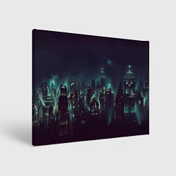 Холст прямоугольный Bioshock Rapture, цвет: 3D-принт