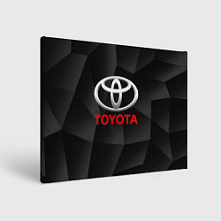 Холст прямоугольный TOYOTA, цвет: 3D-принт