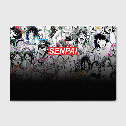 Картина прямоугольная SENPAI / 3D-принт – фото 2