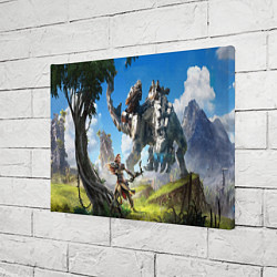 Холст прямоугольный HORIZON ZERO DAWN, цвет: 3D-принт — фото 2
