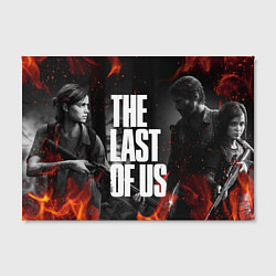 Холст прямоугольный THE LAST OF US 2, цвет: 3D-принт — фото 2