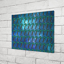 Холст прямоугольный Майнкрафт Кирка, цвет: 3D-принт — фото 2