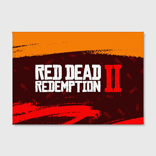 Картина прямоугольная RED DEAD REDEMPTION 2 / 3D-принт – фото 2
