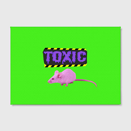 Картина прямоугольная Toxic / 3D-принт – фото 2