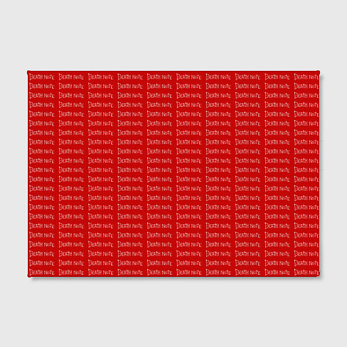 Картина прямоугольная Death note pattern red / 3D-принт – фото 2