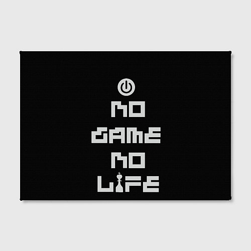 Картина прямоугольная NO GAME NO LIFE / 3D-принт – фото 2