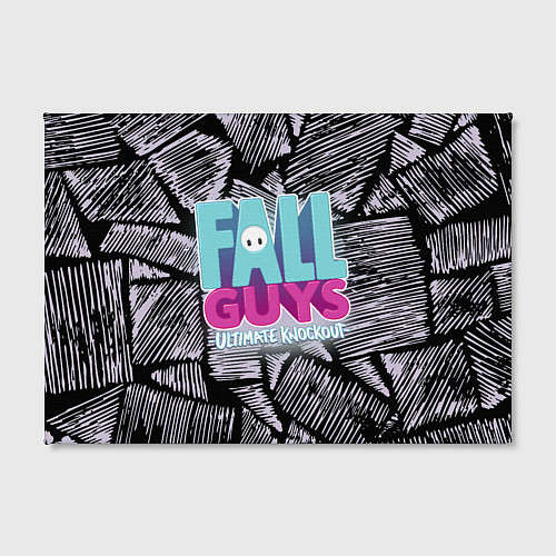 Картина прямоугольная Fall Guys / 3D-принт – фото 2