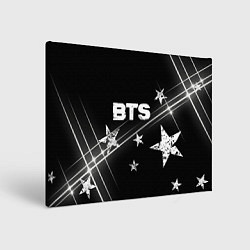 Картина прямоугольная BTS бойбенд Stars