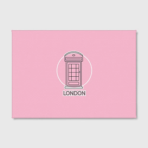 Картина прямоугольная Телефонная будка, London / 3D-принт – фото 2