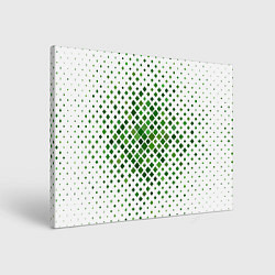 Холст прямоугольный Пиксели, цвет: 3D-принт