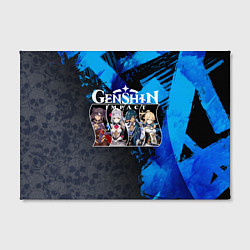 Холст прямоугольный Genshin Impact, цвет: 3D-принт — фото 2