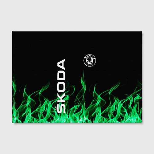 Картина прямоугольная SKODA / 3D-принт – фото 2