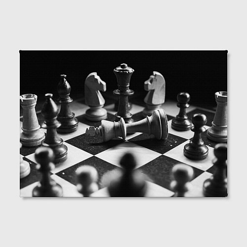 Картина прямоугольная Шахматы / 3D-принт – фото 2